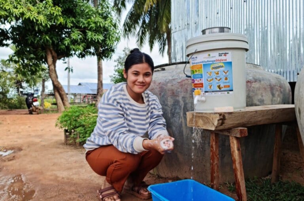 Contributing to “practical hygiene practice” in Cambodia