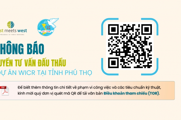 EMWF TUYỂN ĐƠN VỊ TƯ VẤN ĐẤU THẦU CHO DỰ ÁN WICR TẠI TỈNH PHÚ THỌ