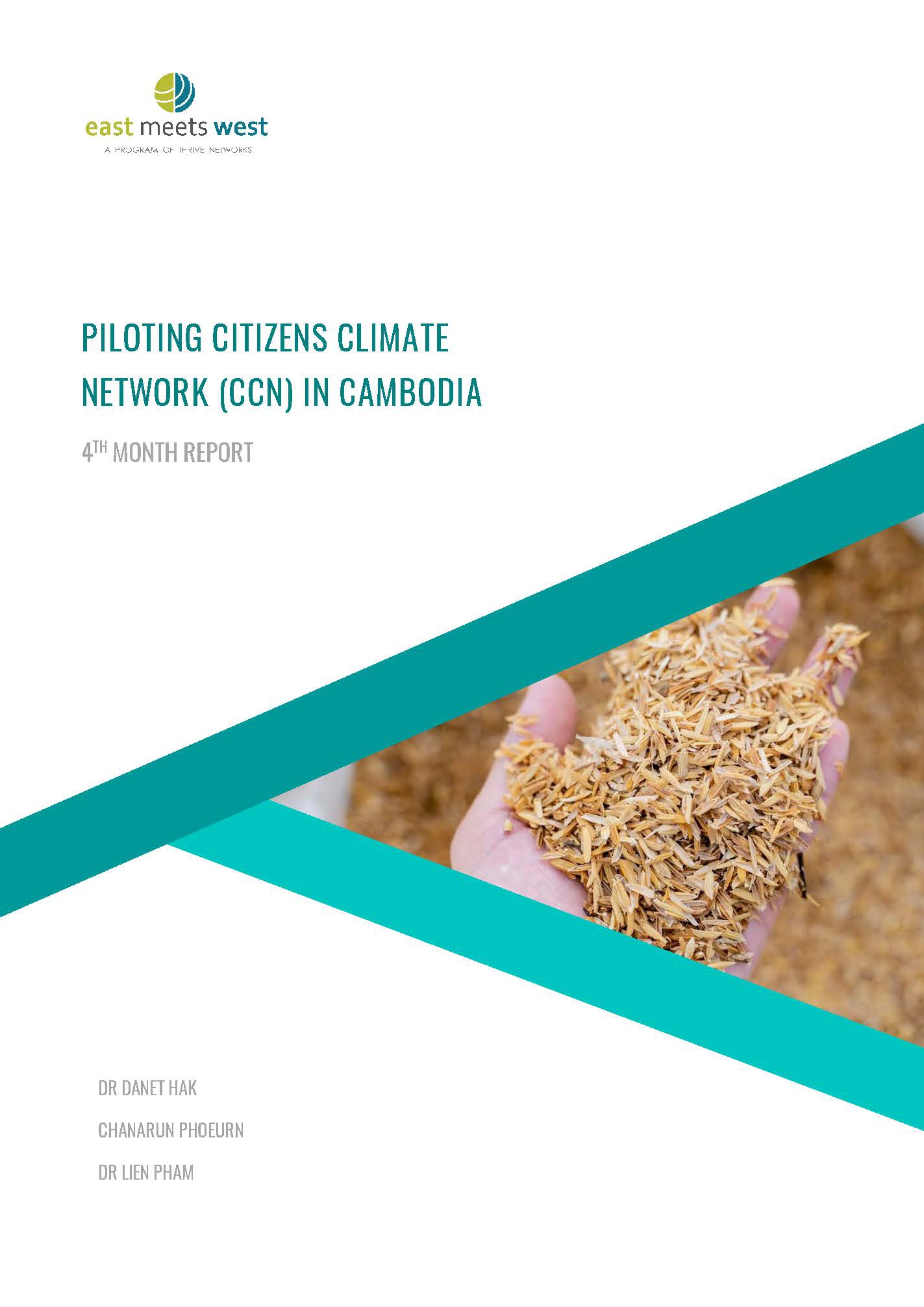 Piloting Citizens Climate Network (CCN) in Cambodia. September 2022 Report.