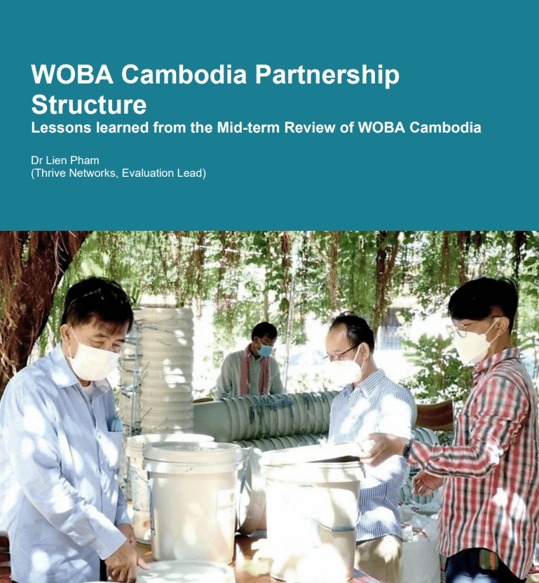 WOBA Cambodia Partnership Structure: Lessons learnt from the Mid-Term Evaluation