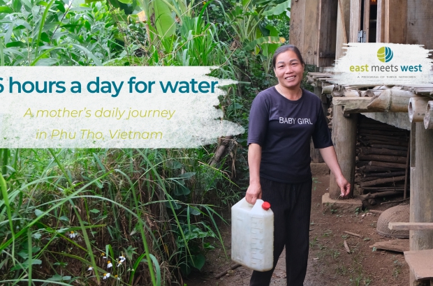 Six Hours a Day for Water: The Story of Ms. Bùi Thị Mượt in Phú Thọ